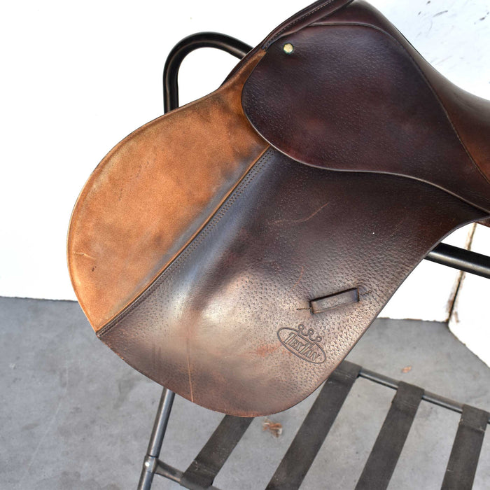 Used 15" English Tex Tan Rider Saddle Sale Barn Tex Tan