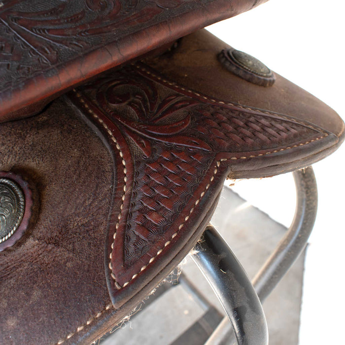 Used 14" Action Rider Saddle Sale Barn TESKEY'S