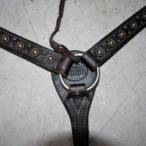 Used Martin Brass Concho Breast Collar Sale Barn Martin Saddlery