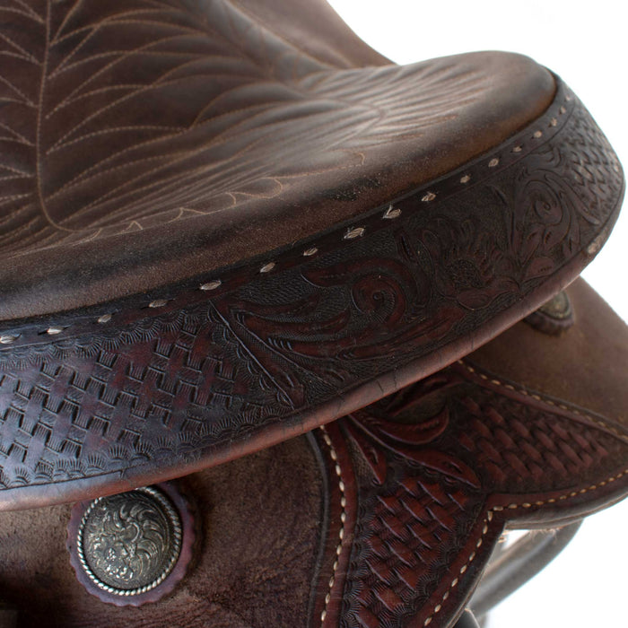 Used 14" Action Rider Saddle Sale Barn TESKEY'S