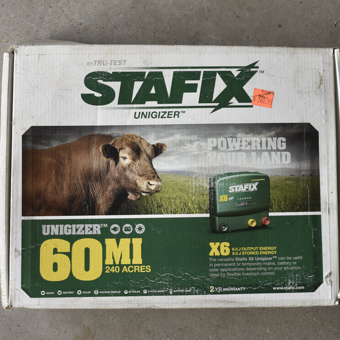 NEW Discontinued Stafix Unigizer 60MI (240 Acres) Sale Barn Patriot
