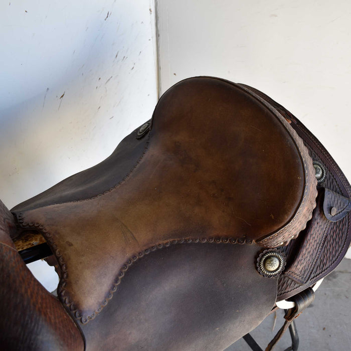 Used 16.5" Wendy Allen Non-Rider Saddle