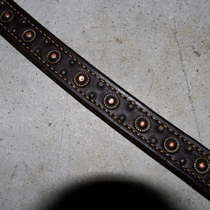 Used Martin Brass Beaded Breast Collar Sale Barn Martin Saddlery