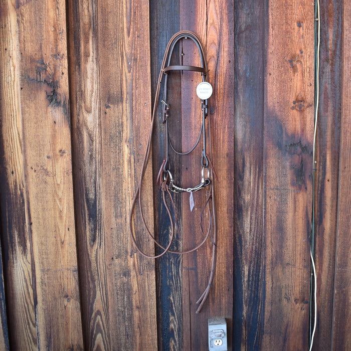 NEW Oiled D-Ring Snaffle Rig