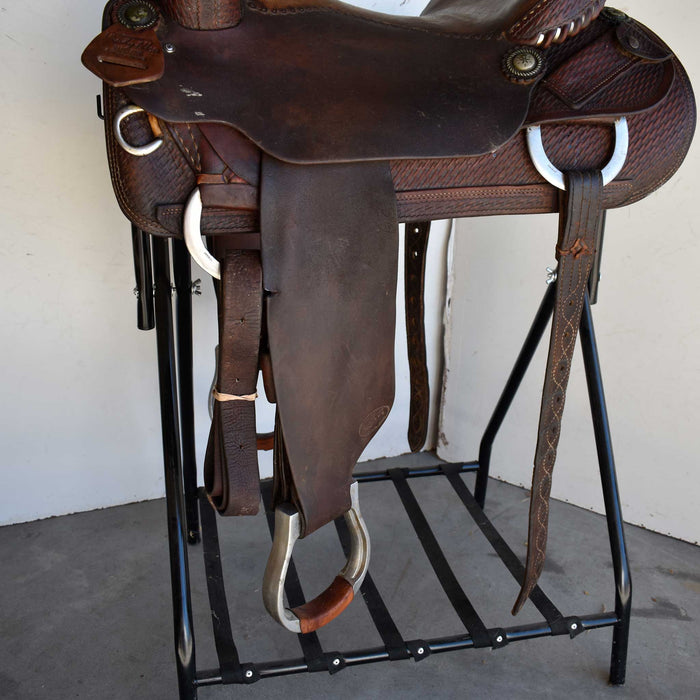 Used 16.5" Wendy Allen Non-Rider Saddle