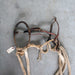 Used Handmade Rope Noseband Halter With Braided Split Reins Sale Barn Misc