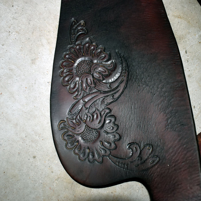 Used Heavy Oiled Floral Tooled Fenders Sale Barn misc