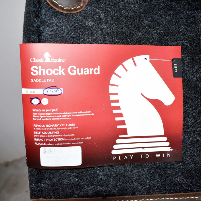 NEW Classic Equine Shock Guard Saddle Pad Sale Barn Classic Equine