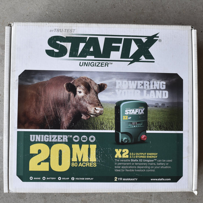 NEW Discontinued Stafix Unigizer 20MI (80 Acres) Sale Barn Patriot