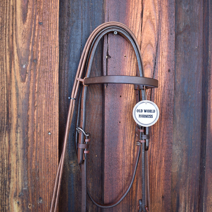 NEW Oiled D-Ring Snaffle Rig