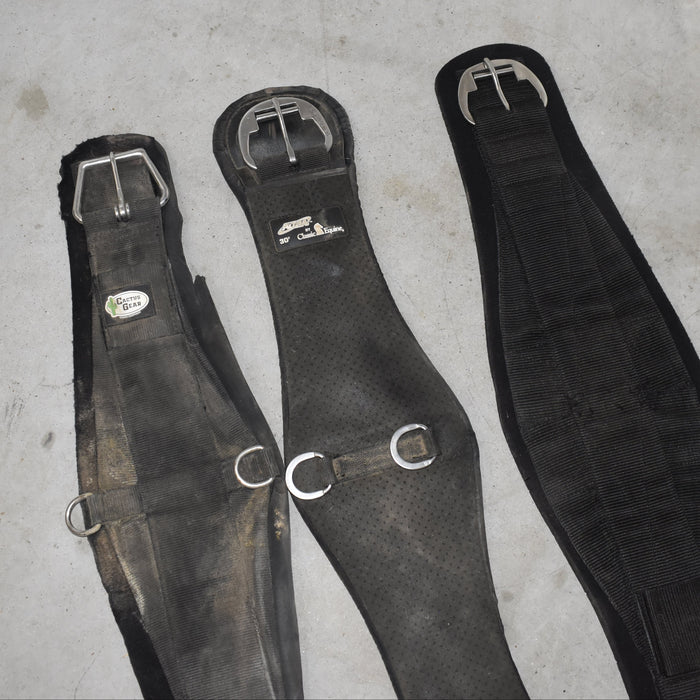 Used Cinches Set Of 3 Sale Barn Classic Equine
