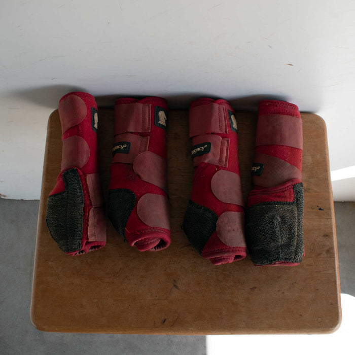 Used Classic Equine Medium Full Set Splint Boots Sale Barn Classic Equine