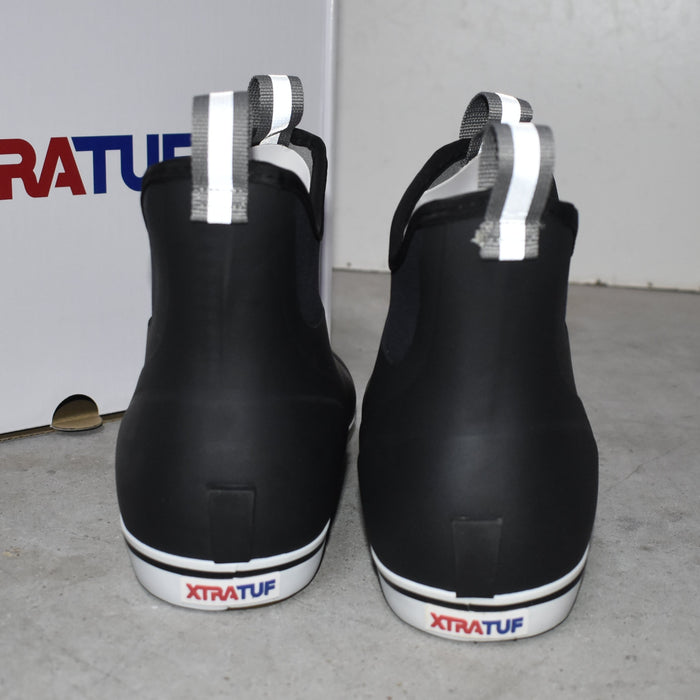 NEW Discontinued Men's Black Xtra Tuff Muck Ankle Boots Sale Barn XTRATUF