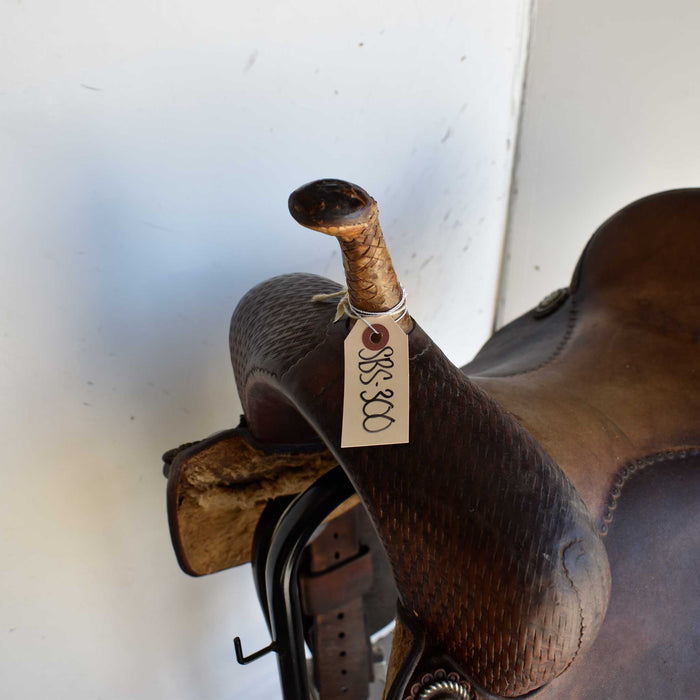 Used 16.5" Wendy Allen Non-Rider Saddle