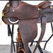 Used 13" Longhorn Non-Rider Decor Only Saddle Sale Barn LONGHORN