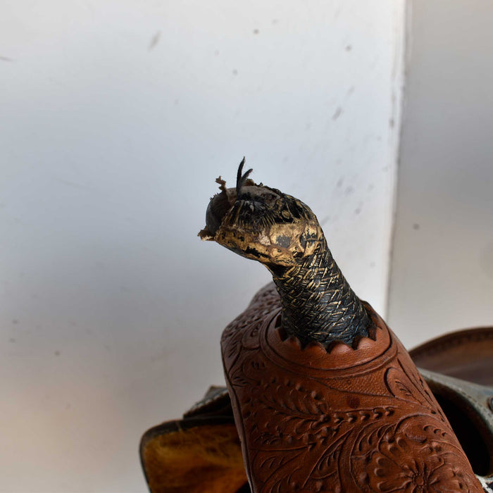 Used 15" Double T Saddlery Rider Saddle Sale Barn DOUBLE T SADDLERY