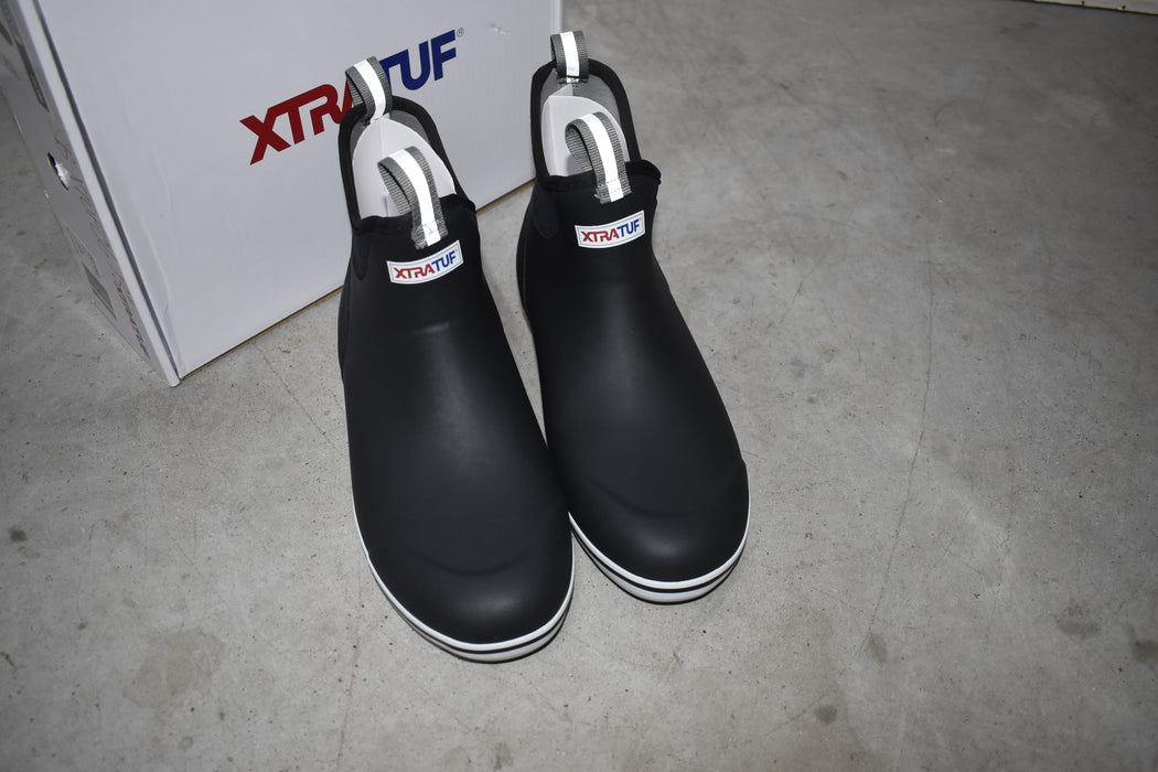 NEW Discontinued Men's Black Xtra Tuff Muck Ankle Boots Sale Barn XTRATUF