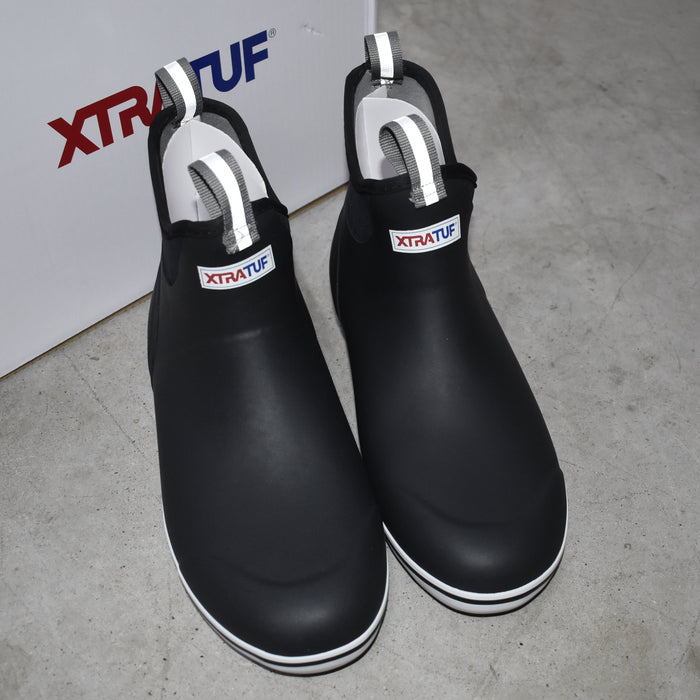NEW Discontinued Men's Black Xtra Tuff Muck Ankle Boots Sale Barn XTRATUF