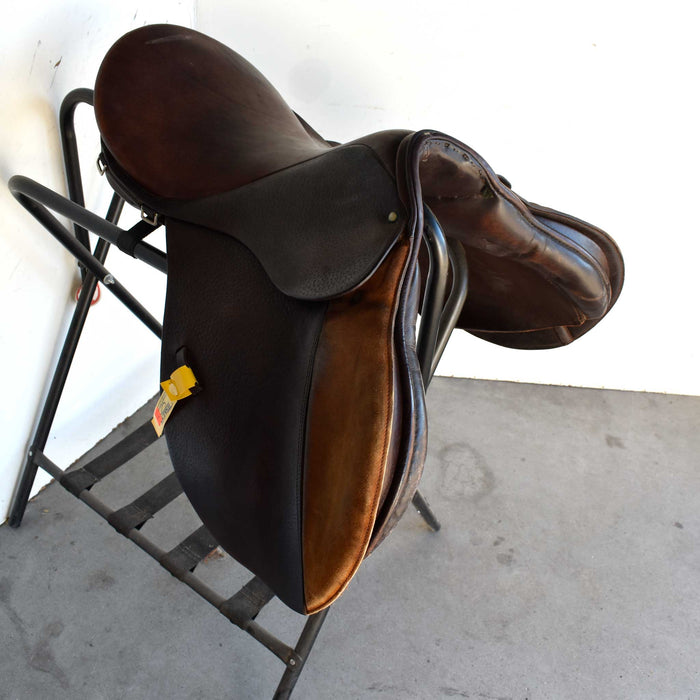 Used 15" English Tex Tan Rider Saddle Sale Barn Tex Tan