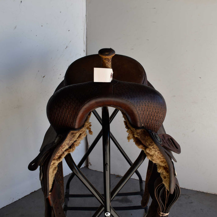 Used 16.5" Wendy Allen Non-Rider Saddle