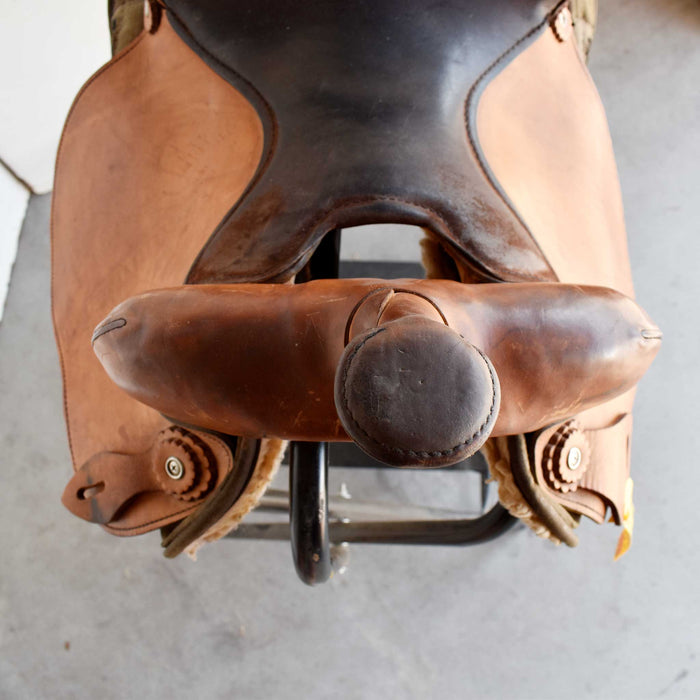 Used 14.5" Fabtron Rider Saddle Sale Barn Fabtron