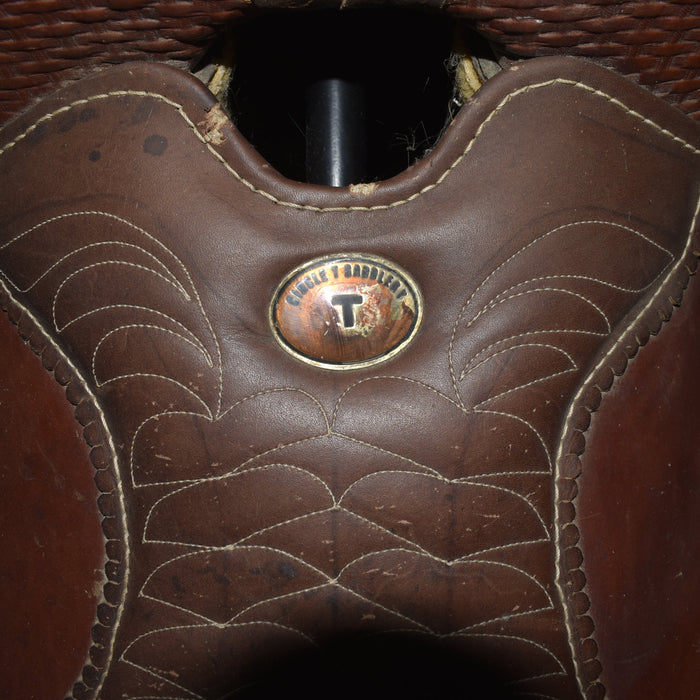 Used 15.5" Circle T Rider Saddle Sale Barn Circle T Saddlery