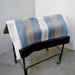 NEW Dust Blue & Cream Saddle Blanket Sale Barn misc