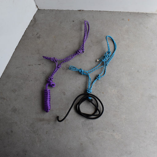Used Assorted Rope Halters With Leads Set Of 2 Sale Barn Teskey's