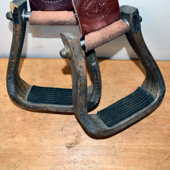 Used Nettles Wooden Stirrups Sale Barn Nettles