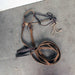 Used Handmade Rope Noseband Halter With Braided Split Reins Sale Barn Misc