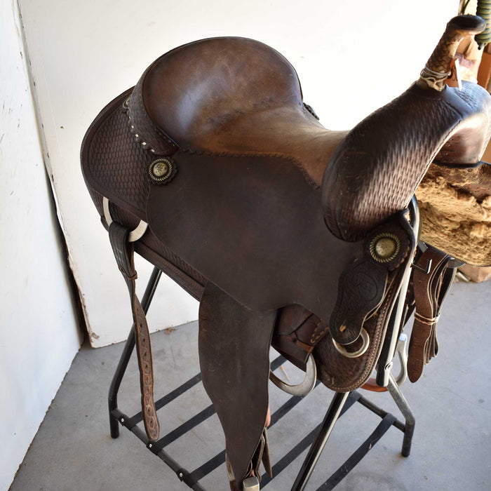 Used 16.5" Wendy Allen Non-Rider Saddle