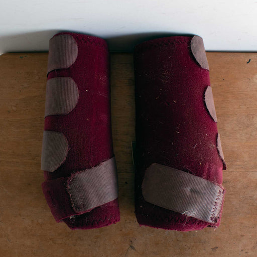 Used Professional Choice Large Maroon Splint Boots Sale Barn Professional's Choice