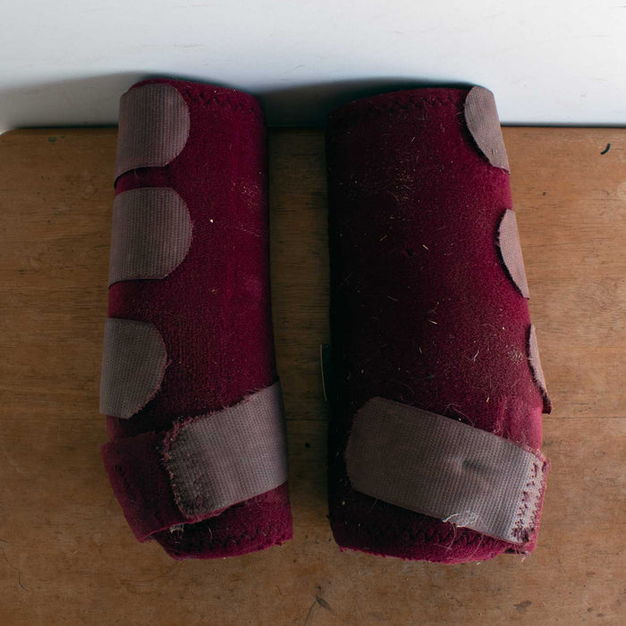 Used Professional Choice Large Maroon Splint Boots Sale Barn Professional's Choice