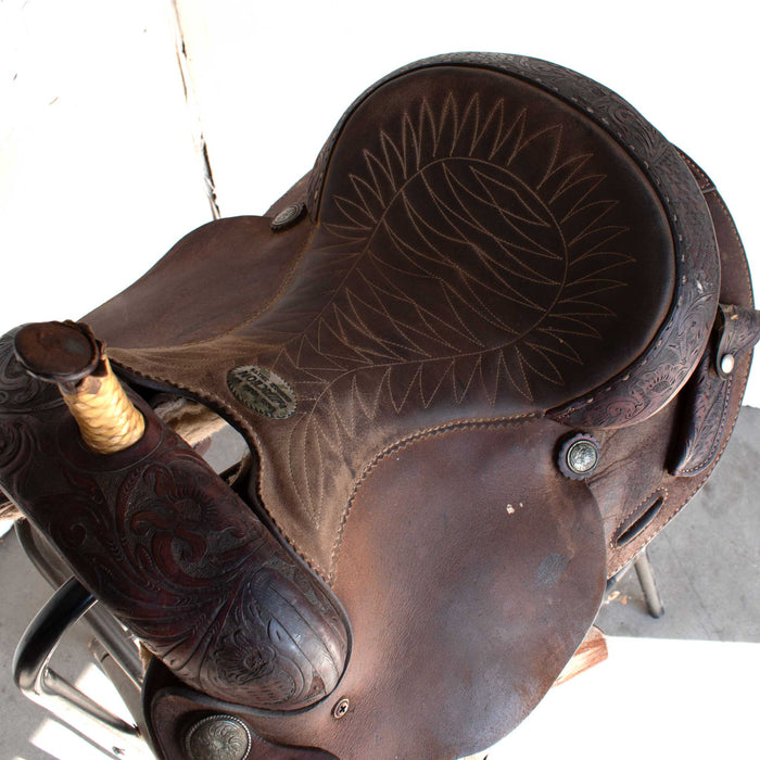 Used 14" Action Rider Saddle Sale Barn TESKEY'S