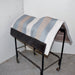 NEW Dust Blue & Cream Saddle Blanket Sale Barn misc