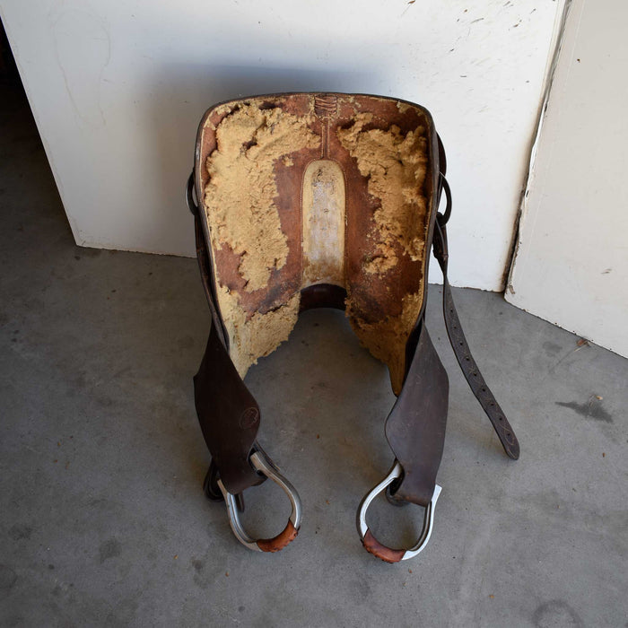 Used 16.5" Wendy Allen Non-Rider Saddle