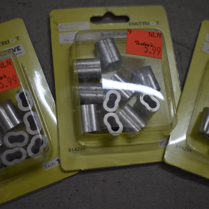 NEW Discontinued Patriot 3-4 Crimp Sleeves 10pk Bundle Of 3 Sale Barn Patriot
