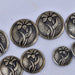 NEW Floral Silver Concho Set Of 8 Sale Barn MISC