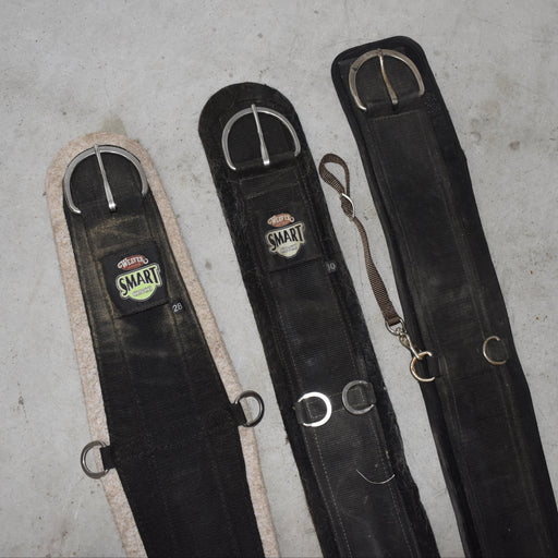 Used Cinches Set Of 3 Sale Barn Weaver Leather