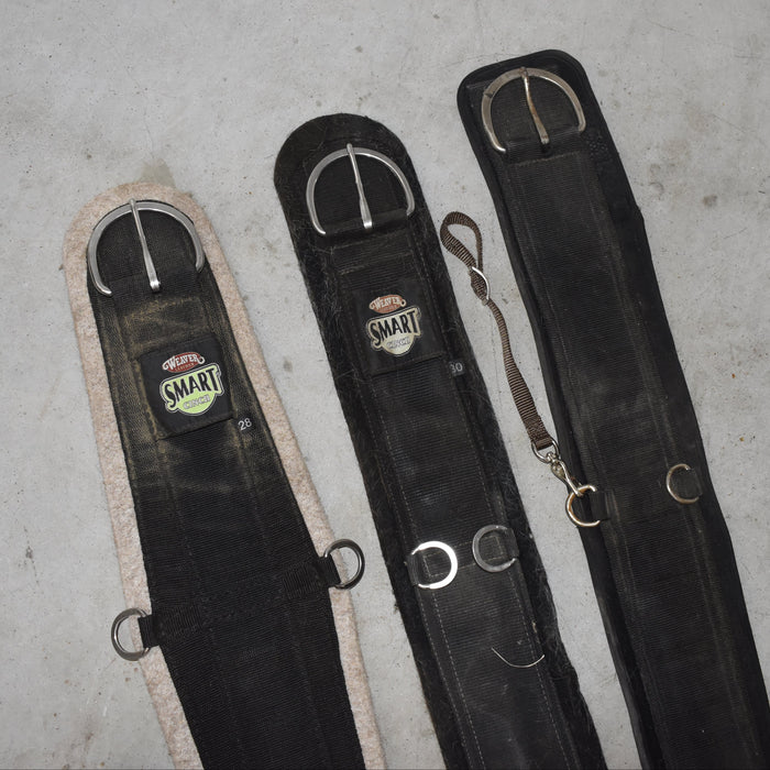 Used Cinches Set Of 3 Sale Barn Weaver Leather