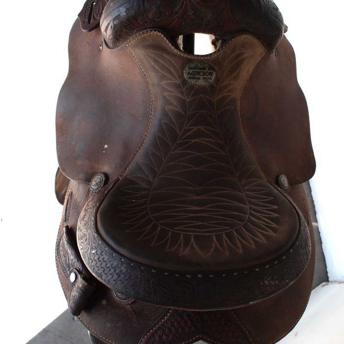 Used 14" Action Rider Saddle Sale Barn TESKEY'S