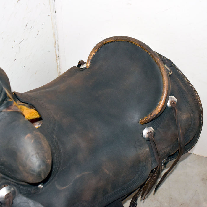 Used SRS 15.5" Rider Saddle Sale Barn misc