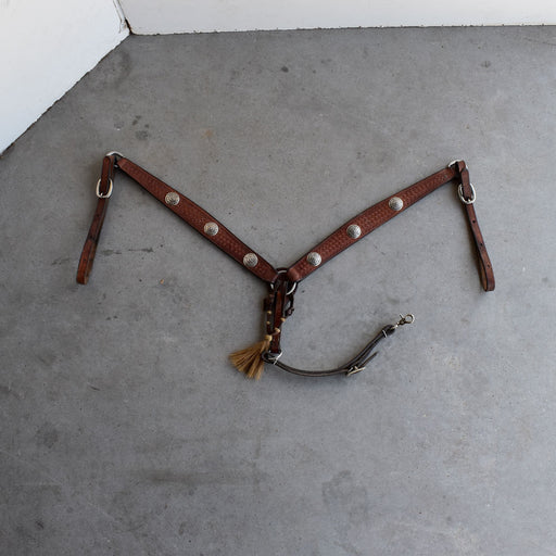 Used Double J Saddlery Concho Breast Collar Sale Barn DOUBLE J SADDLERY