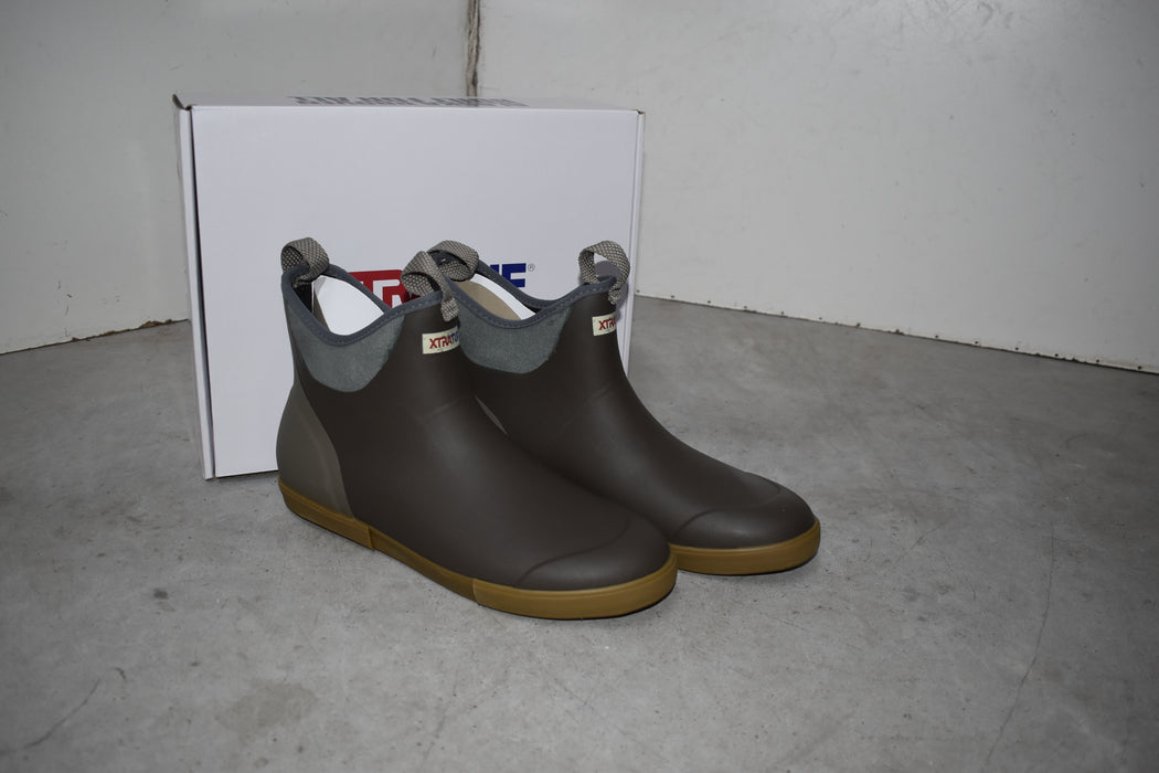 NEW Discontinued Men's Vintage Brown Xtra Tuff Muck Ankle Boots Sale Barn XTRATUF