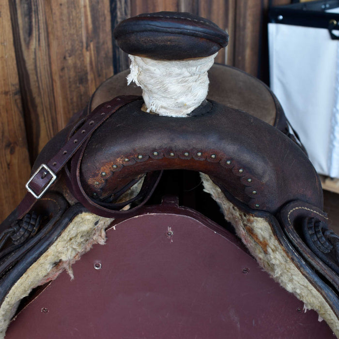 Used 15.5" Hissell Non-Rider Saddle Sale Barn HISSELL