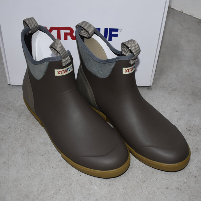NEW Discontinued Men's Vintage Brown Xtra Tuff Muck Ankle Boots Sale Barn XTRATUF