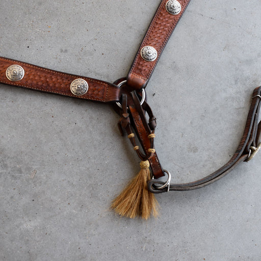 Used Double J Saddlery Concho Breast Collar Sale Barn DOUBLE J SADDLERY