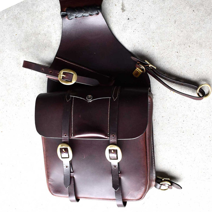 Teskey's Dark Leather Medicine Bags