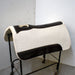 NEW Cream With Brown Leather Saddle Pad Sale Barn misc