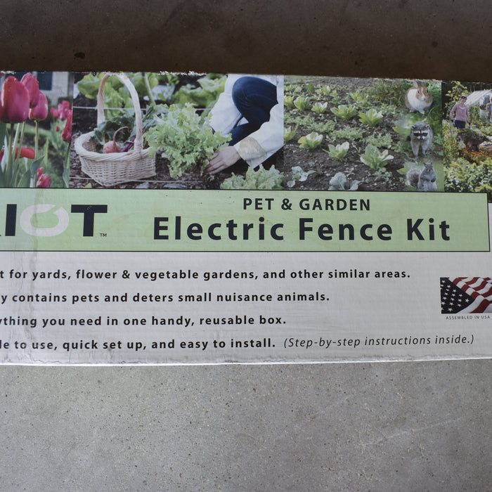 NEW Discontiuned Patriot Pet & Garden Electric Fence Kit Sale Barn Patriot